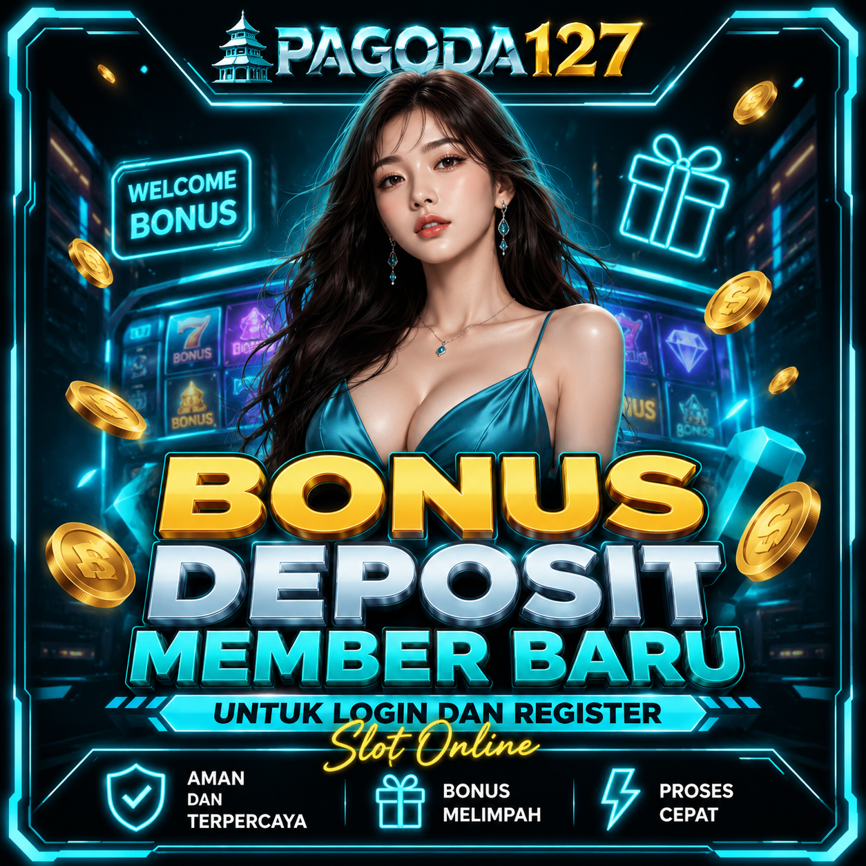 PAGODA127 # Bonus Deposit Member Baru untuk Login dan Register Slot Online